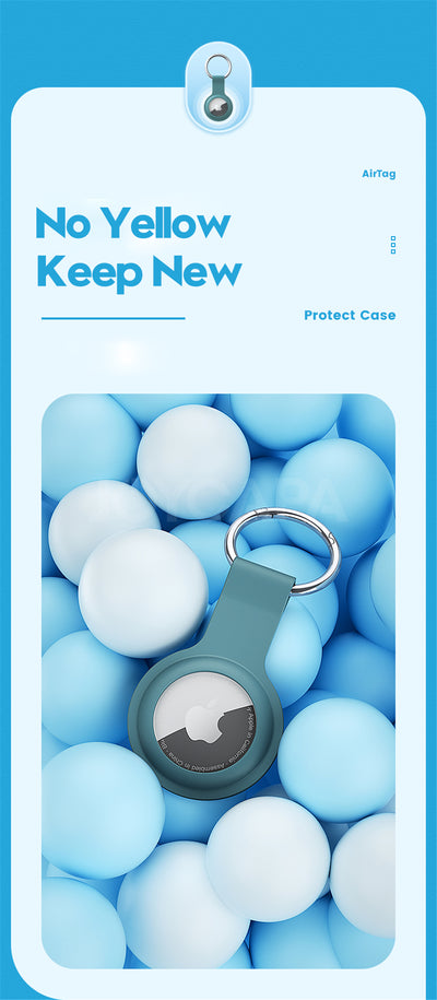 Funda Protectora Impermeable para AirTag - Localizador Antirrobo con Llavero - Image 21