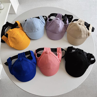 Gorra Protectora Solar Ajustable para Mascotas con Orejas Descubiertas - Image 2