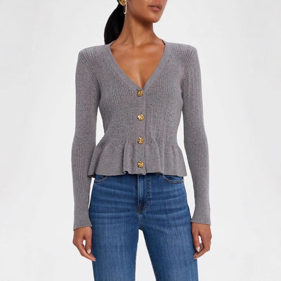 Blusa Ajustada con Mangas Campana y Control de Cintura - Image 8