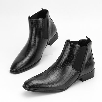 Botas Casuales Británicas para Hombre - Estilo Versátil y Moderno - Image 6