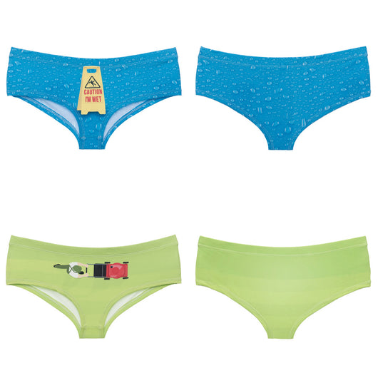 Calzones Deportivos Estampado Hoja Letra Mujer Cintura Baja Transpirables Sin Costuras - Image 9