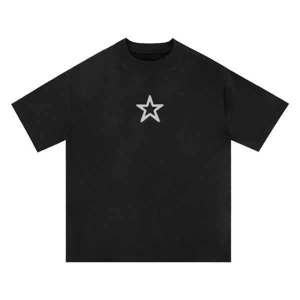 Playera Hombre Estampado Estrella de Cinco Puntas