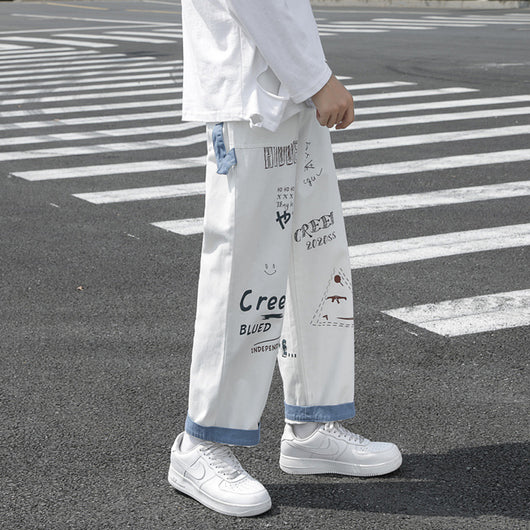 Pantalones Cargo Rectos Oversized de Tela Gruesa Marca Tide - Image 3