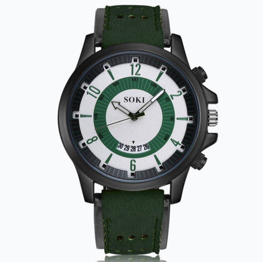 Reloj de Pulsera Deportivo para Hombre con Calendario y Correa de Moda - Image 6