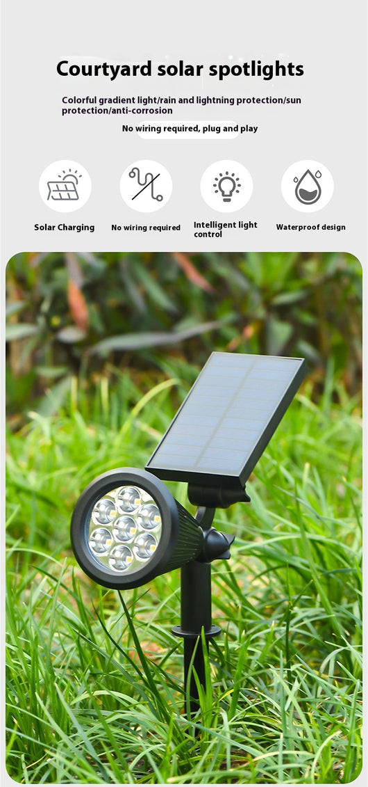 Lámpara Solar LED para Jardín - Iluminación Exterior Súper Brillante e Impermeable - Image 15