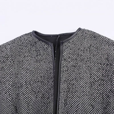 Abrigo Midi Elegante Estilo Británico con Diseño de Cintura de Encaje - Image 3