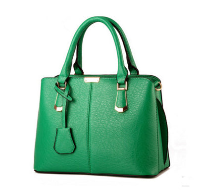 Bolso de Mano Elegante Mujer Gran Capacidad Color Liso - Image 21