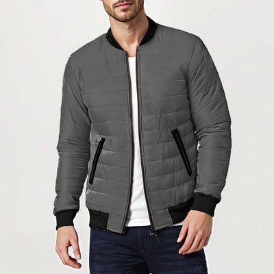Chaqueta Acolchada de Cuello Alto en Algodón - Estilo Universitario - Image 28