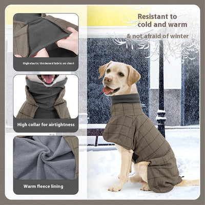 Abrigo Clásico Británico para Perros - Chaleco Térmico Impermeable - Image 3