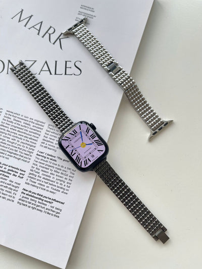 Pulsera Metálica Versátil con Aroma Portátil - Correa Ajustable Cross Check - Image 9