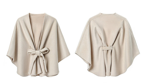 Pashmina Reversible Beige Doble Cara - Chal Versátil - Image 7