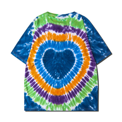 Camiseta Tie Dye Unisex de Algodón 100% - Diseño Estampado Colorido - Image 8