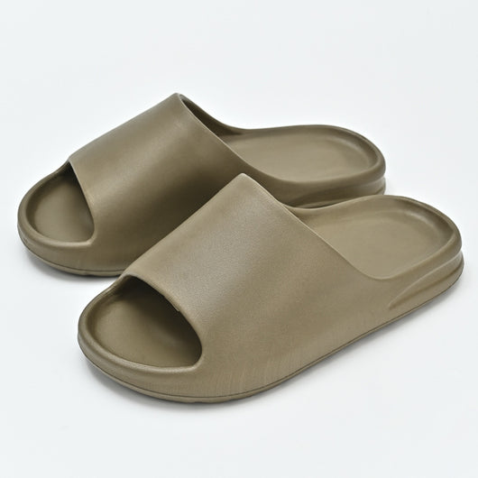 Pantuflas Elevadas con Suela Gruesa y Colores Sólidos para Mujer - Image 10