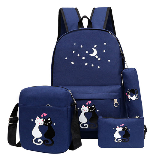 Mochila Infantil de Lona con Diseños Animados - Image 11