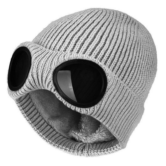 Gorro Tejido Abrigado con Gafas Protectoras - Protección Térmica Unisex Otoño Invierno - Image 10
