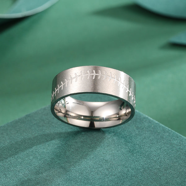 Anillo de Acero Inoxidable Dopamina para Parejas