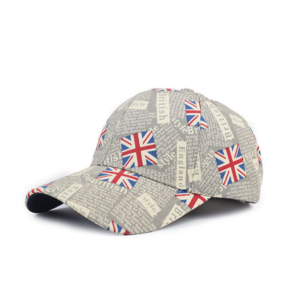 Gorra de Béisbol Estilo Británico con Letras del Alfabeto - Image 4