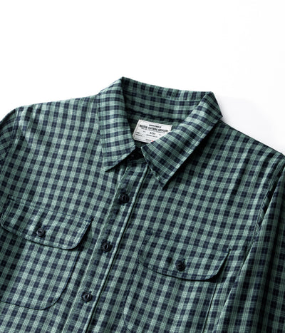 Camisa de Cuadros Retro Clásica de Manga Larga - Image 23