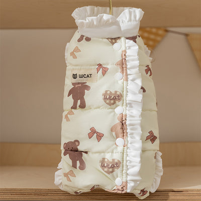Abrigo Térmico de Forro Polar para Perros Pequeños y Gatos - Ropa de Invierno - Image 12