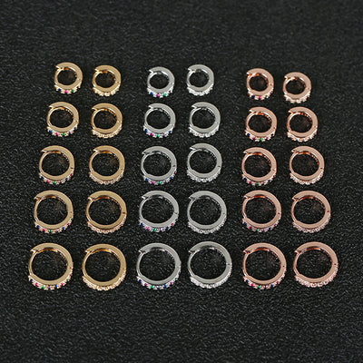 Aretes Diamante Mini Redondos - Elegancia Discreta - Image 12