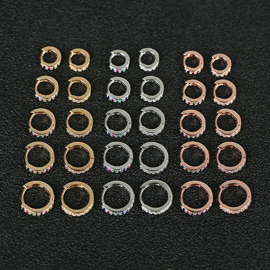 Aretes Diamante Mini Redondos - Elegancia Discreta - Image 12