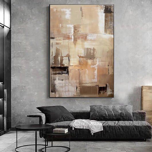 Cuadro Abstracto Moderno en Óleo - Lienzo Enrollable sin Marco para Decoración - Image 32