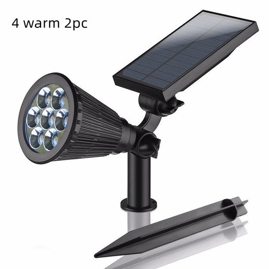 Reflectores Solares LED Impermeables para Jardín y Patio - Image 12