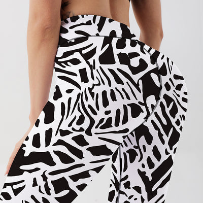 Leggings Deportivos de Cintura Alta con Estampado y Tecnología Transpirable - Image 4