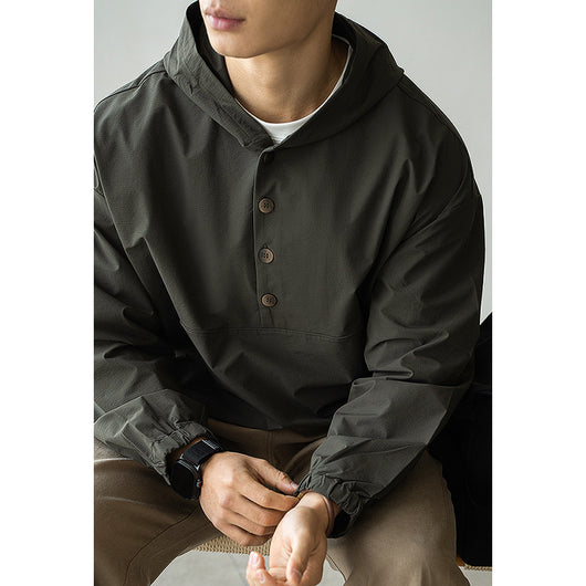 Chaqueta Impermeable de Montaña con Capucha para Hombre - Secado Rápido - Image 4
