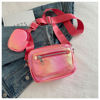 Bolsa Crossbody Cuadrada Estilo Occidental con Correa Ancha - Práctica y Elegante - Image 12