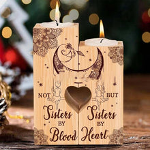 Candelabro Corazón Lacado con Ornamentos de Madera - Regalo de Pareja Navideño - Image 14