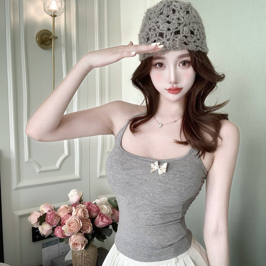 Top Strapless Ajustado sin Espalda con Relleno Integrado para Busto - Image 3