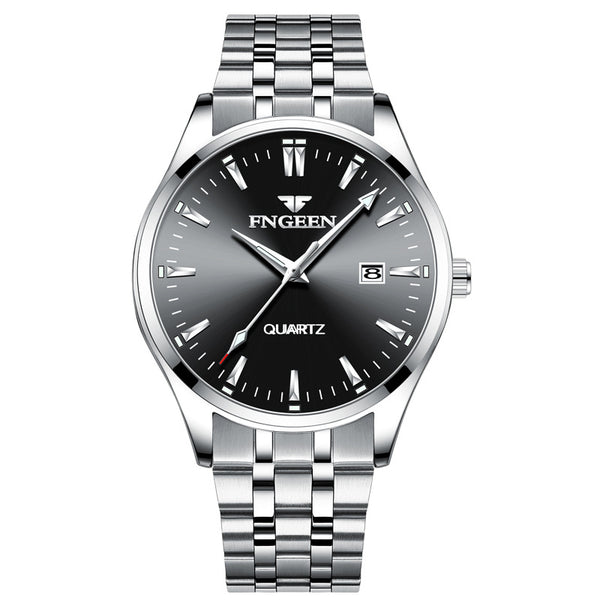Reloj de Cuarzo para Hombre Estilo Empresarial Moderno