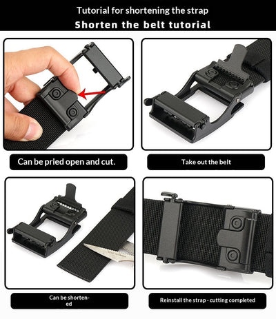 Cinturón Táctico Deportivo con Hebilla Automática Ajustable - Image 12