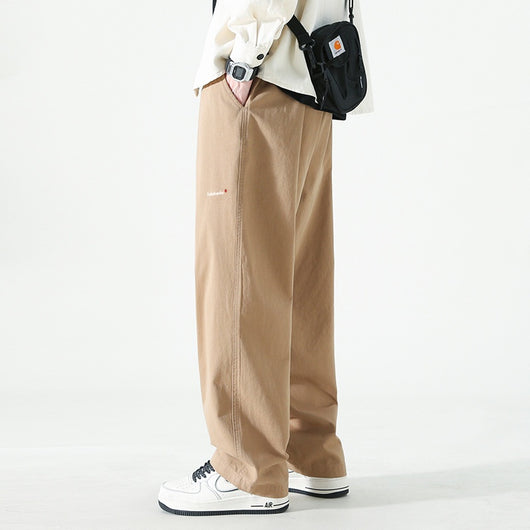 Pantalones Cargo Sueltos para Hombre Rectos Casuales - Image 8