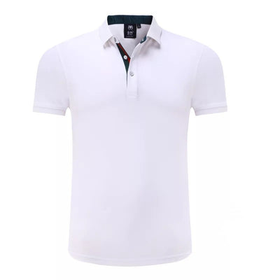 Playera Casual de Cuello Solapa en Colores Lisos - Image 10
