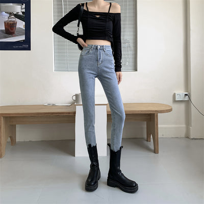 Jeans Skinny Elásticos Cintura Alta para Mujer - Image 3