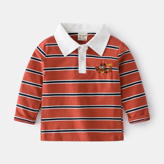 Polo Manga Larga para Niños sin Capucha - Image 2
