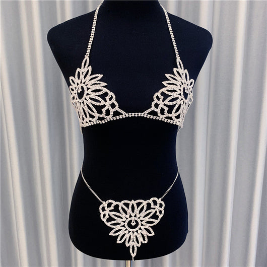 Conjunto Body Chain con Strass y Garras - Lencería Sensual - Image 7