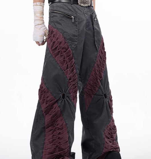 Pantalones Casuales Retro con Corte Tridimensional - Image 22