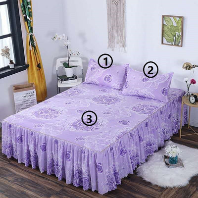 Juego de Cama Completo 3 Piezas: Sábana, Funda de Almohada y Cubrecama Suave - Image 9