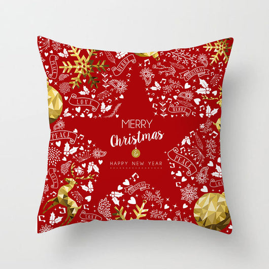 Funda de Almohada de Lino Navideño Premium - Image 3