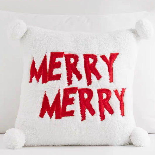 Cojín Navideño Bordado con Diseño Festivo - Image 8