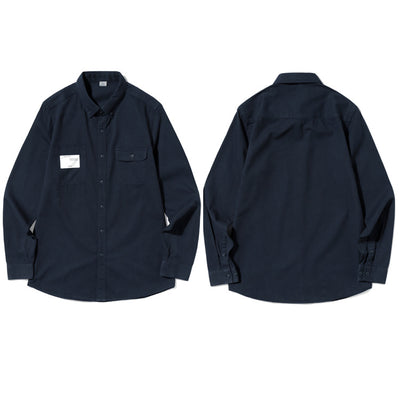 Camisa Casual Japonesa para Hombre - Diseño Minimalista - Image 13