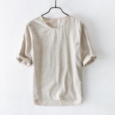 Playera Casual Estilo Chino de Manga Corta para Hombre - Image 7