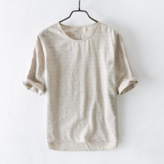 Playera Casual Estilo Chino de Manga Corta para Hombre - Image 7