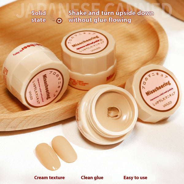 Esmalte de Uñas Japonés en Crema Sólida - Nail Beauty