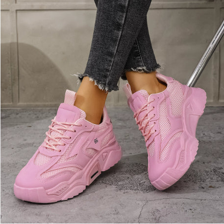 Tenis de Moda con Plataforma Gruesa y Colores Pastel para Mujer - Image 7