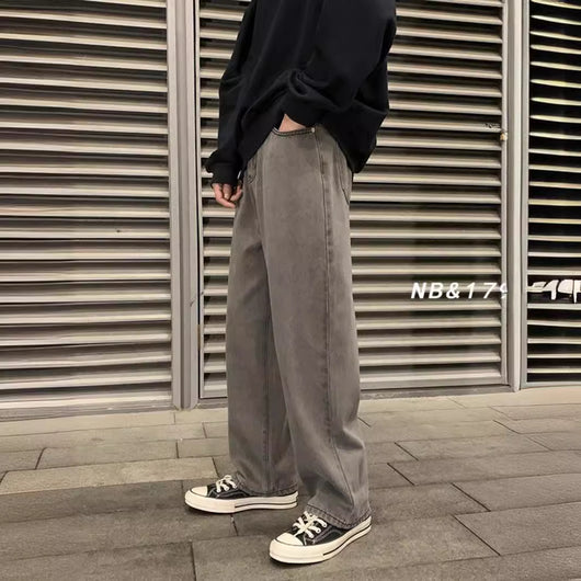 Pantalones Rectos Sueltos para Parejas - Estilo Trendy - Image 3