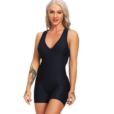 Enterizo Deportivo Backless para Yoga y Fitness - Image 17